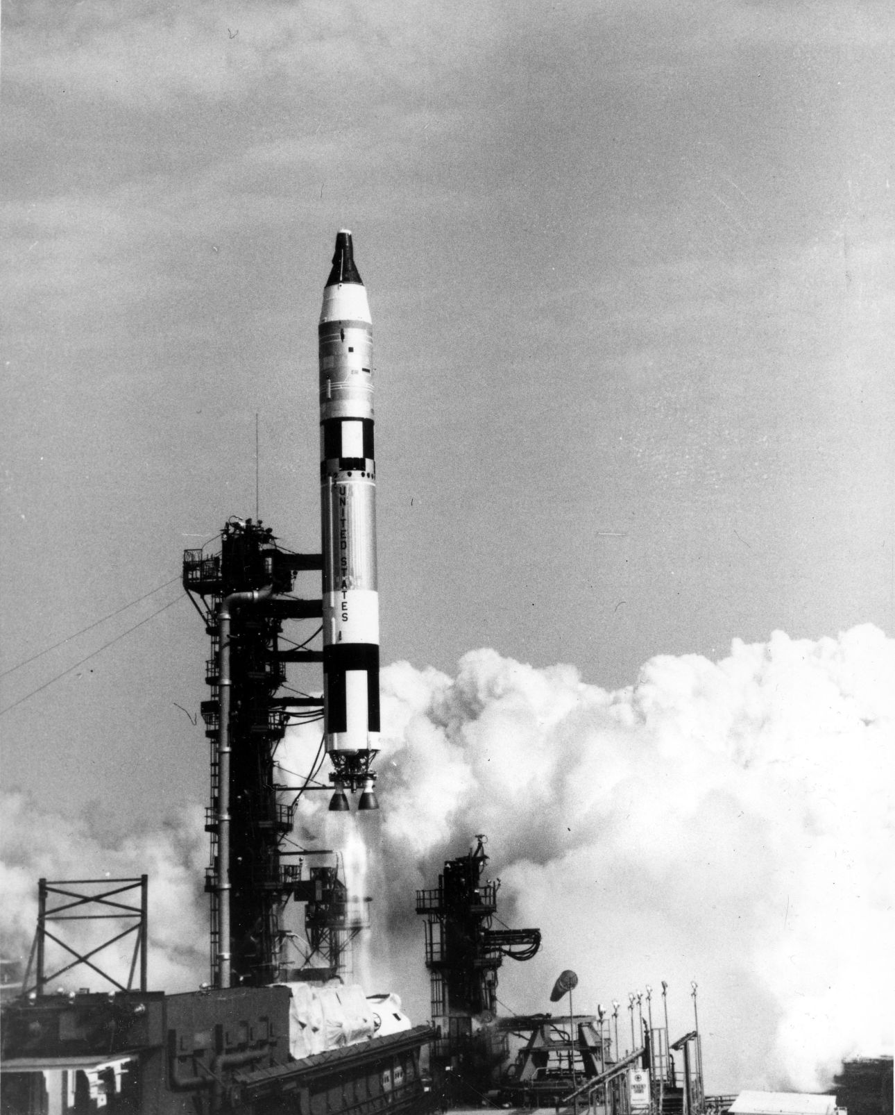 GEMINI III LIFTOFF CAPE KENNEDY